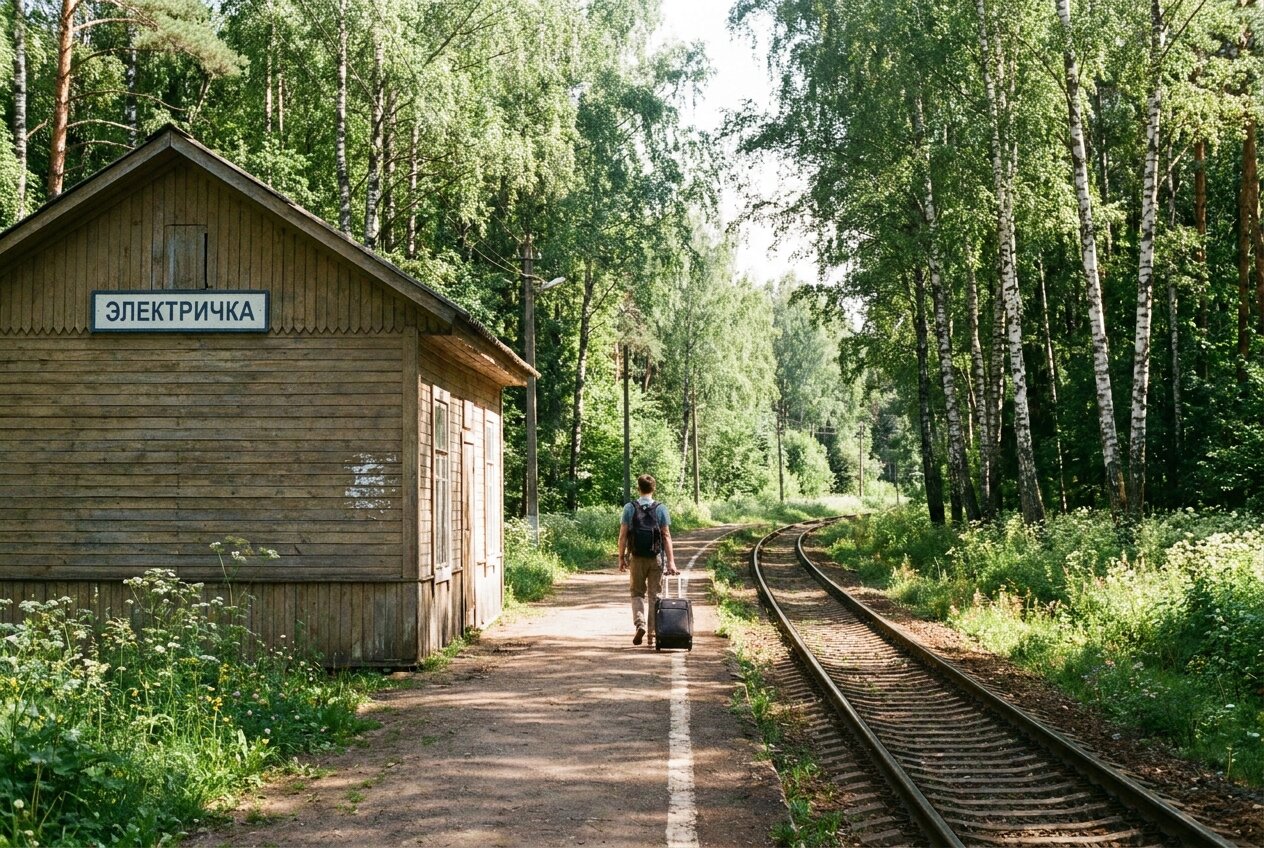 Как добраться до загородного дома без машины: электричка и такси